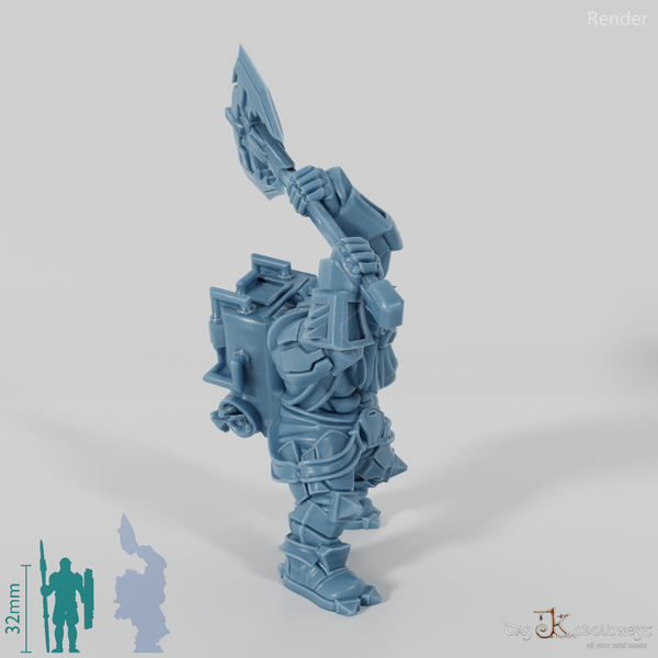 Khazaroth Empire - Brawler with Ax 06