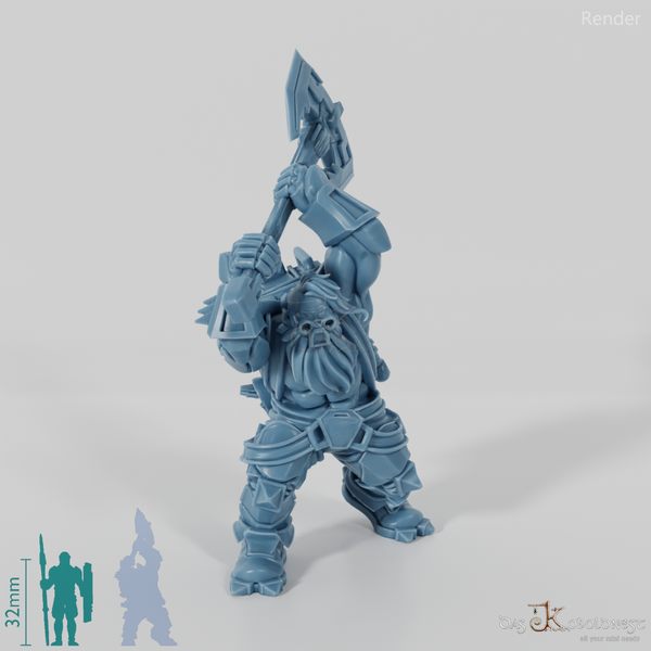 Khazaroth Empire - Brawler with Ax 06