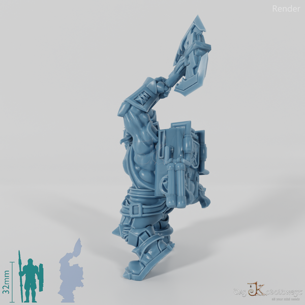 Khazaroth Empire - Brawler with Ax 06