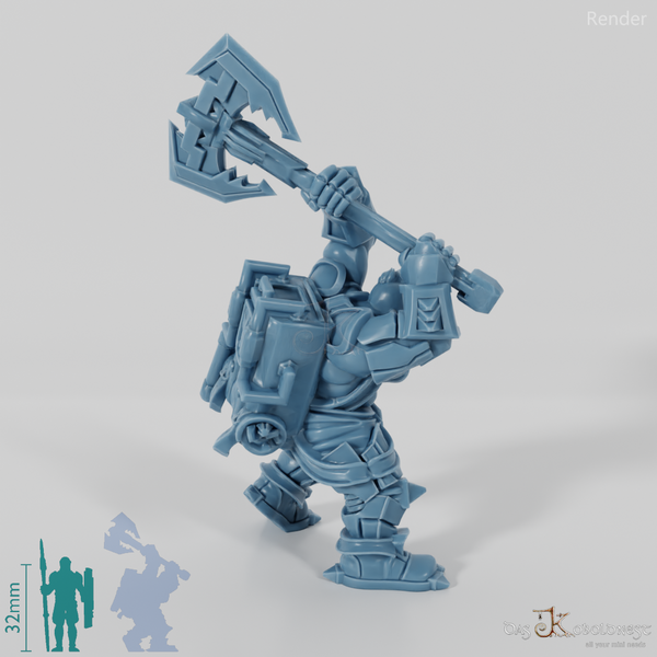 Khazaroth Empire - Brawler with Ax 06