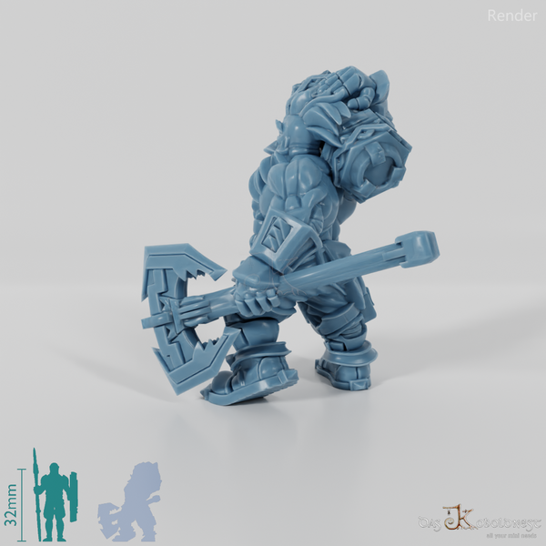Khazaroth Empire - Brawler with Ax 07