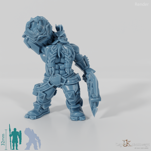 Khazaroth Empire - Brawler with Ax 07