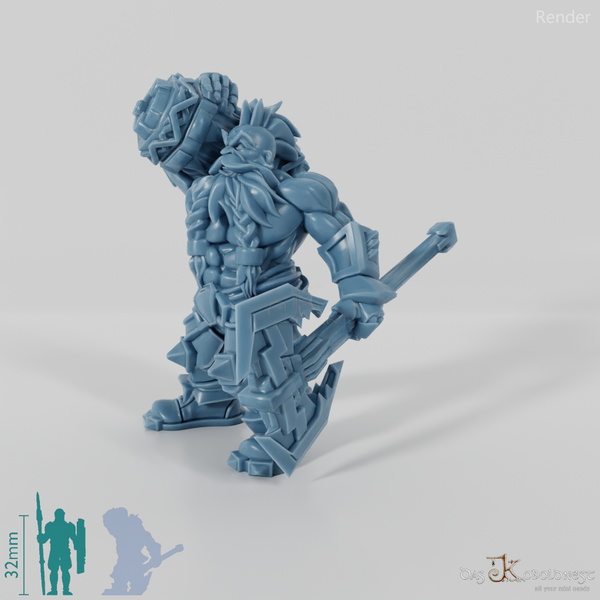 Khazaroth Empire - Brawler with Ax 07