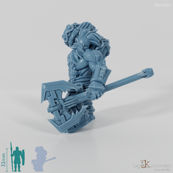 Khazaroth Empire - Brawler with Ax 07