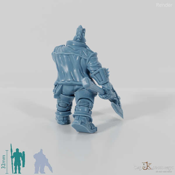 Khazaroth Empire - Brawler with Ax 09