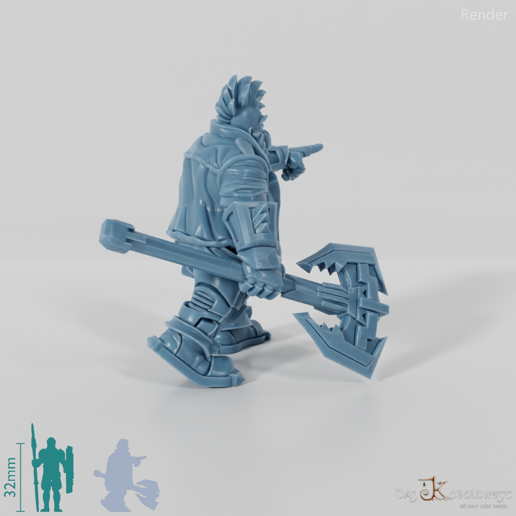 Khazaroth Empire - Brawler with Ax 09