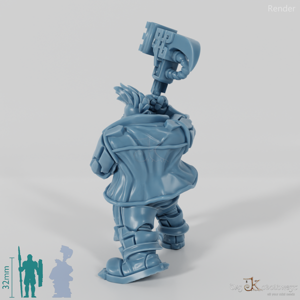 Khazaroth Empire - Brawler with Hammer 03