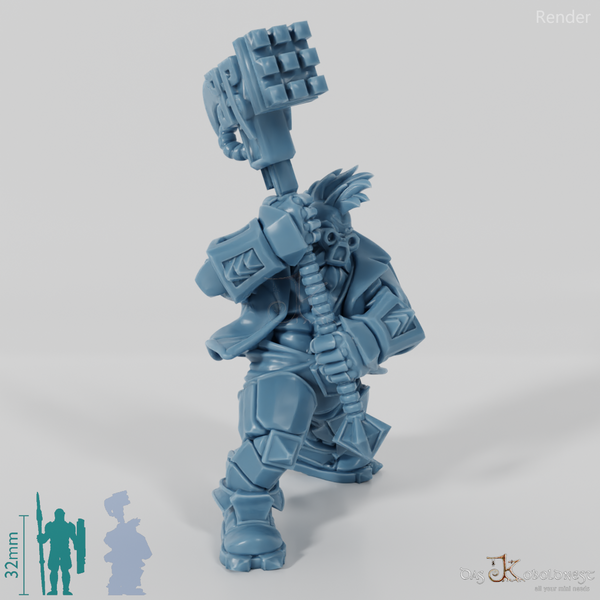 Khazaroth Empire - Brawler with Hammer 03
