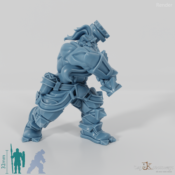 Khazaroth Empire - Brawler with Hammer 04