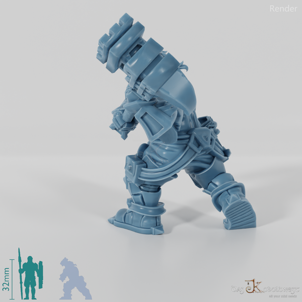 Khazaroth Empire - Brawler with Hammer 04