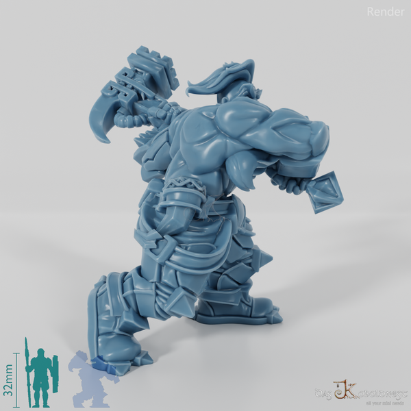 Khazaroth Empire - Brawler with Hammer 04