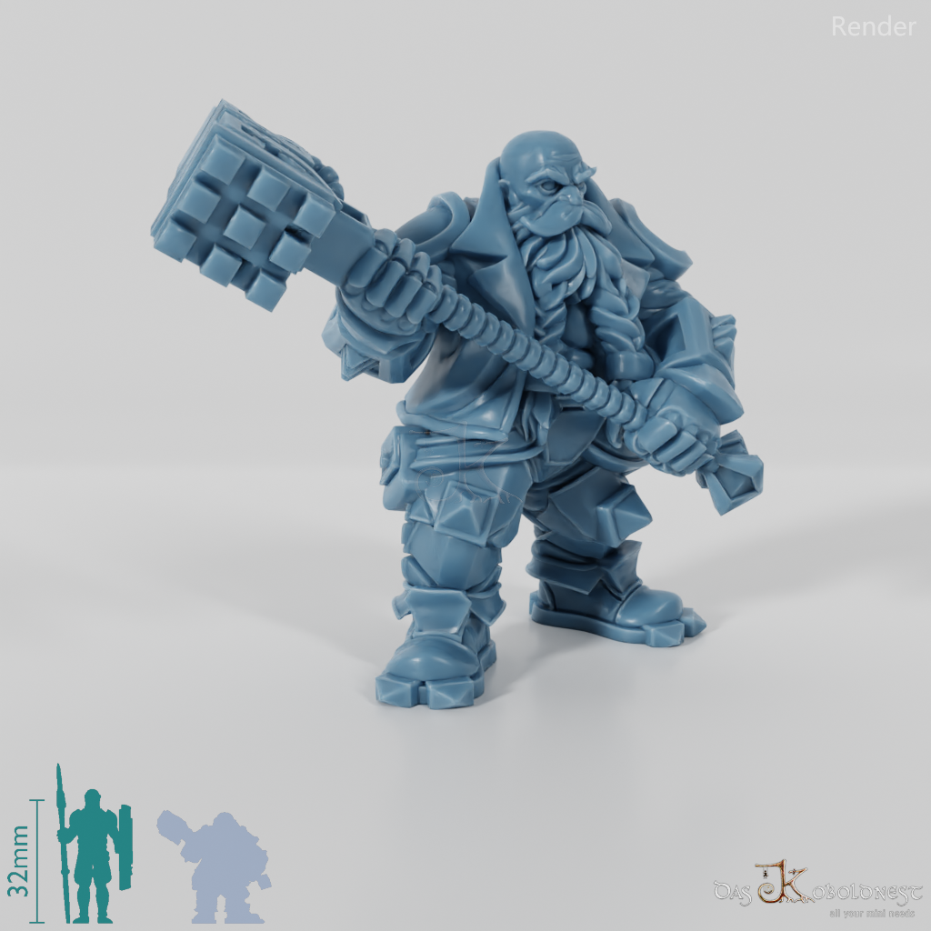 Khazaroth Empire - Brawler with Hammer 05