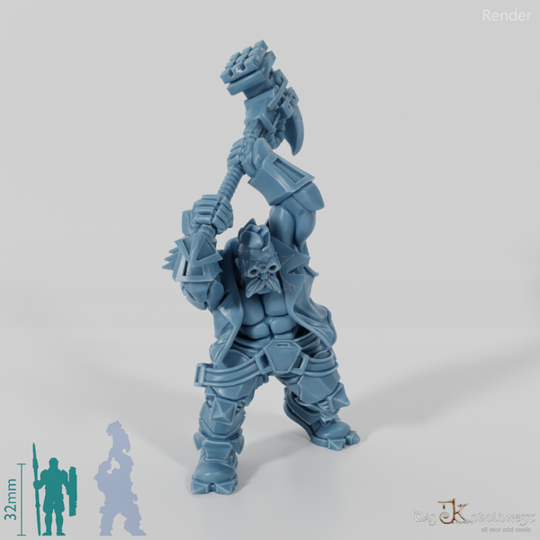 Khazaroth Empire - Brawler with Hammer 06