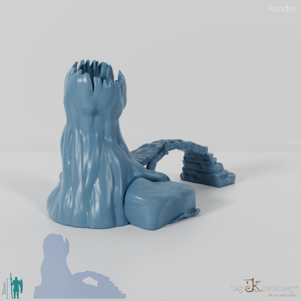 Brücke - Weg zum großen Baum