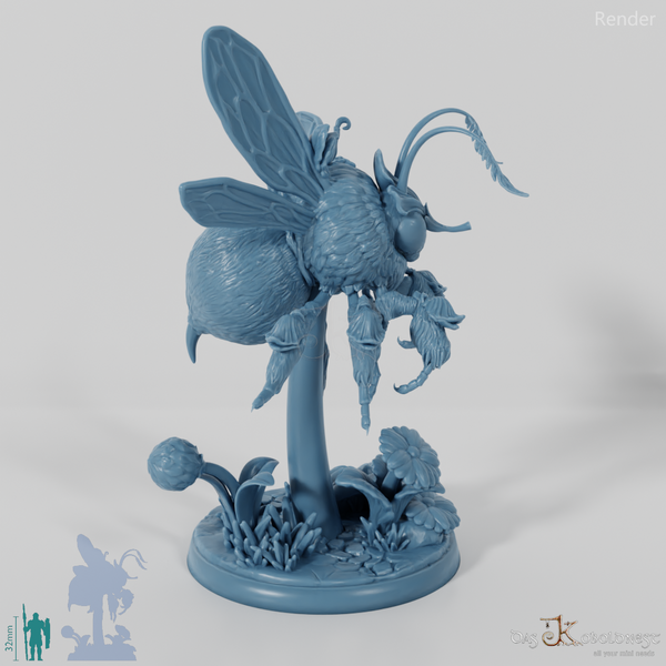 Fairy Bumblebee - Saddled 01