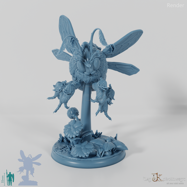 Fairy Bumblebee - Saddled 01