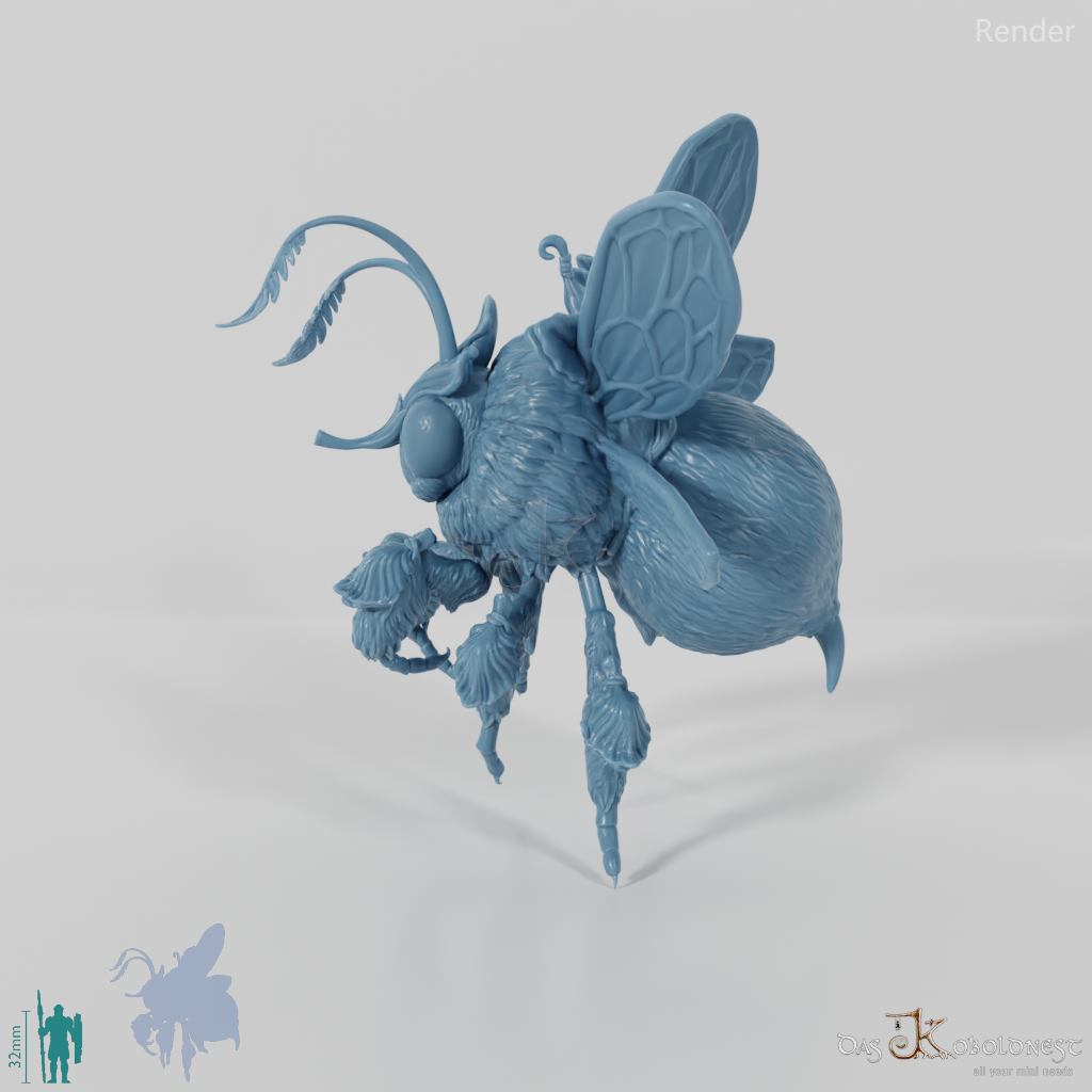 Fairy Bumblebee - Saddled 01