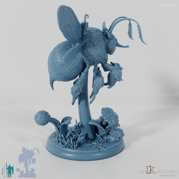 Fairy Bumblebee - Saddled 02