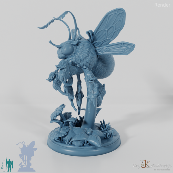 Fairy Bumblebee - Saddled 03