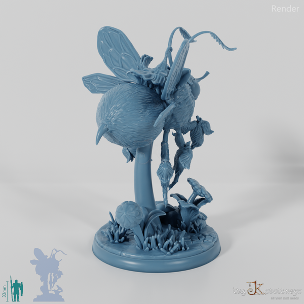 Fairy Bumblebee - Saddled 03