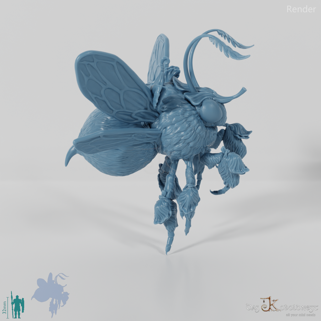 Fairy Bumblebee - Saddled 03