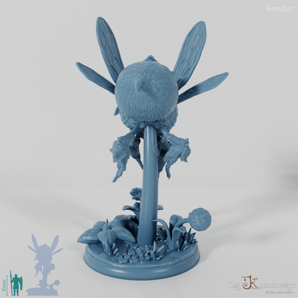 Fairy Bumblebee - Saddled 04