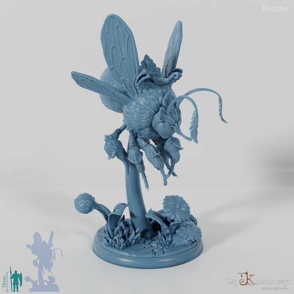 Fairy Bumblebee - Saddled 04