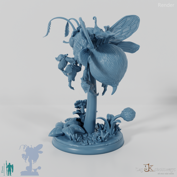 Fairy Bumblebee - Saddled 05