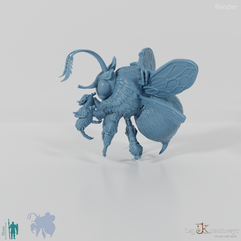 Fairy Bumblebee - Saddled 05