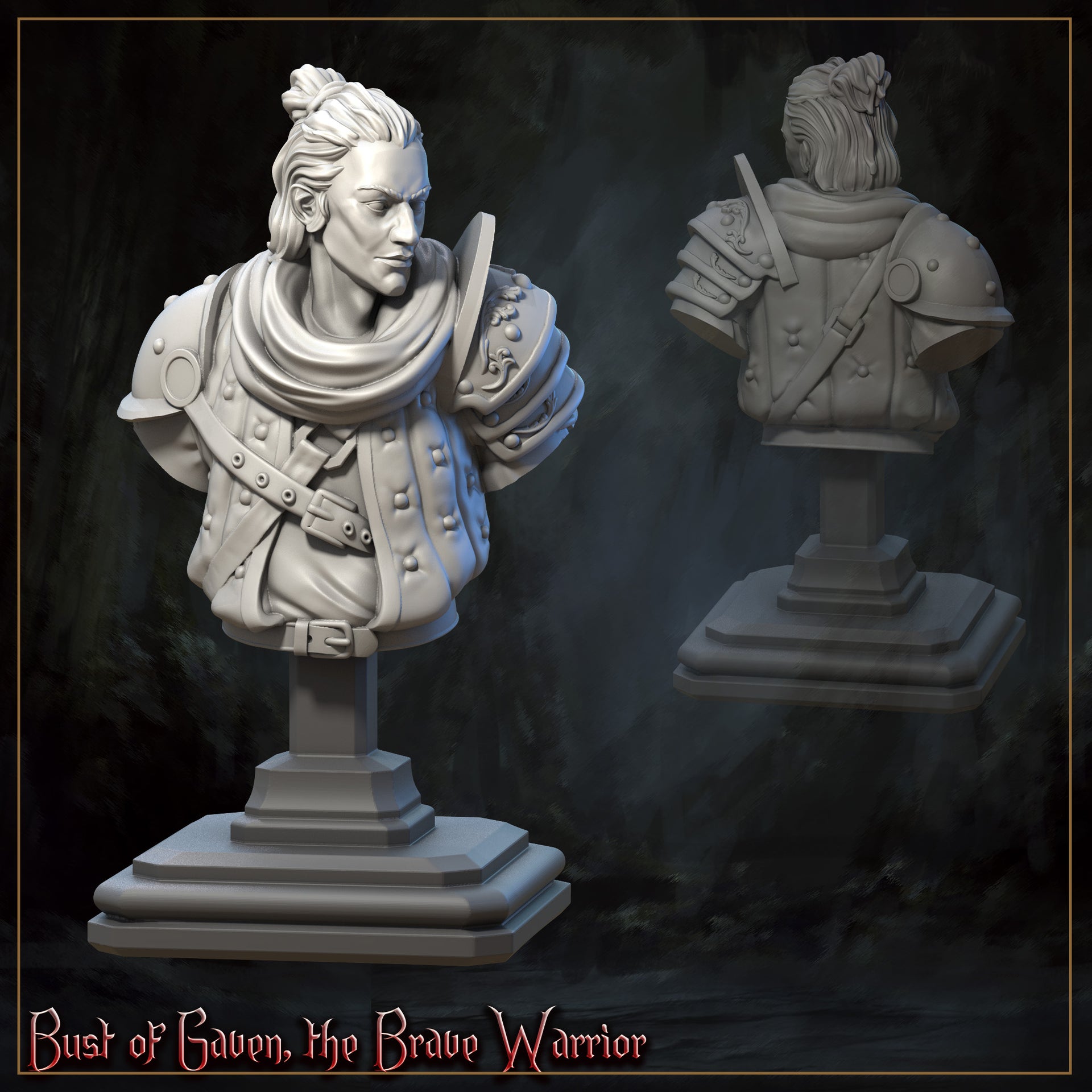 Bust - Gaven, Brave Warrior