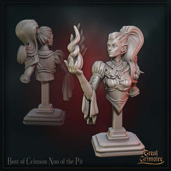 Bust of Crimson Nun of the Pit.jpg