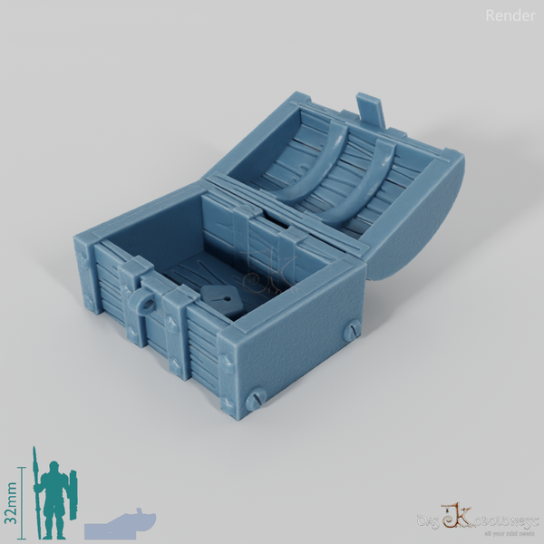 Truhe - Aufgebrochene Truhe 01