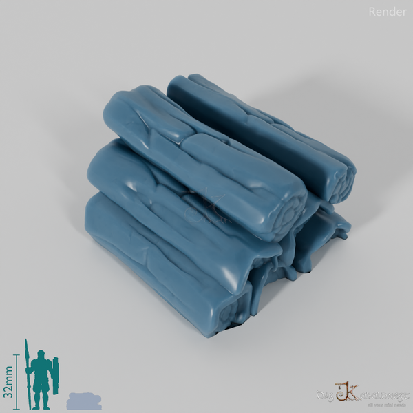 Butchery - Stack of firewood