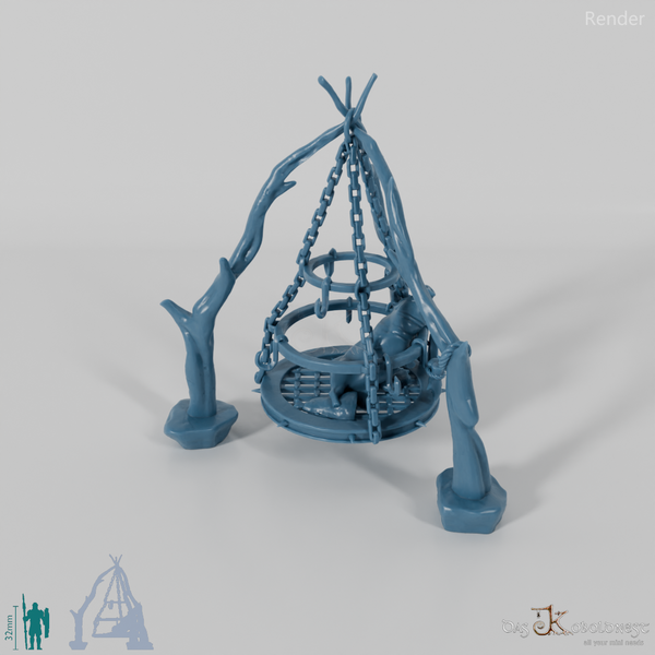 Schlachterei - Riesiger Schwenkgrill