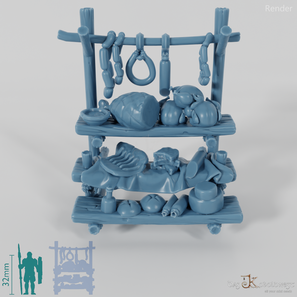 Market stall - meat display