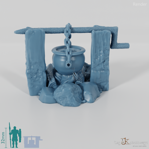 Lagerfeuer - Befestigtes Lagerfeuer 01