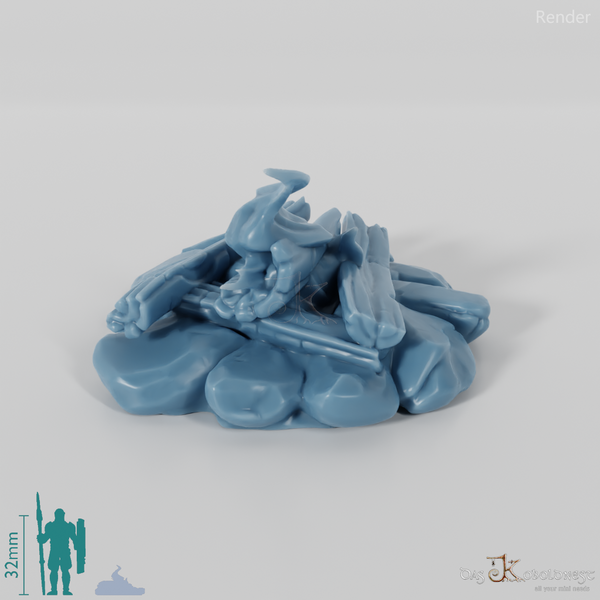 Campfire - Low burning campfire