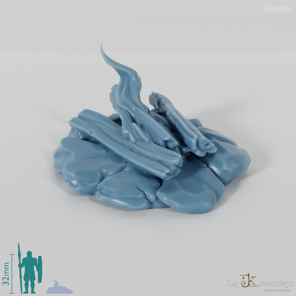 Campfire - Low burning campfire