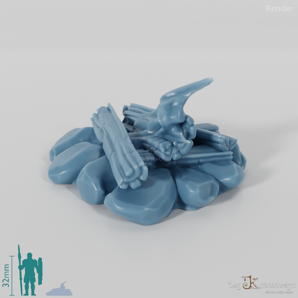 Campfire - Low burning campfire