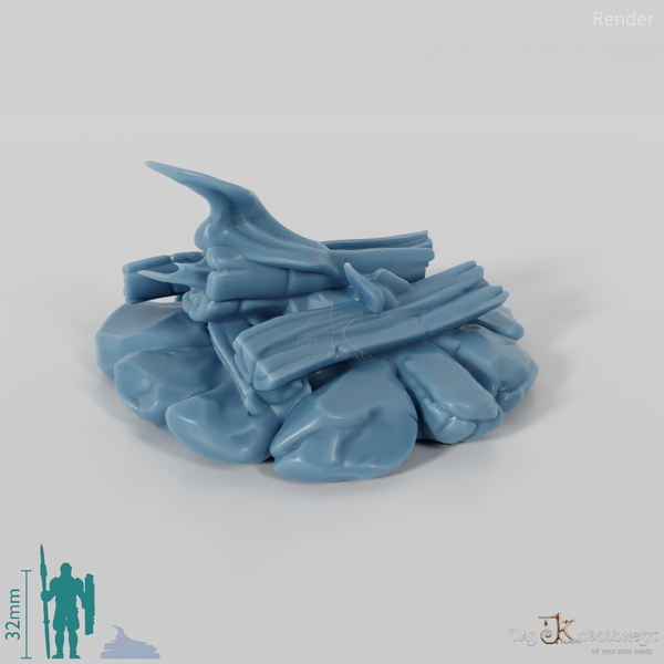 Campfire - Low burning campfire