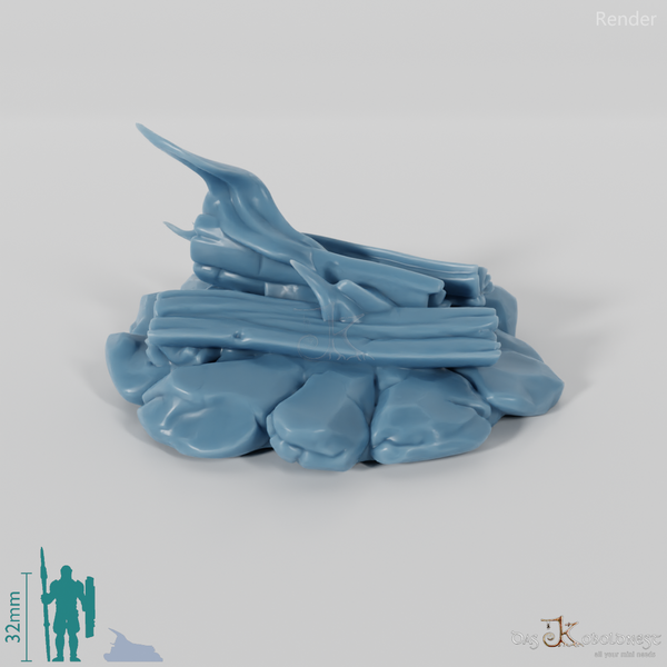 Campfire - Low burning campfire