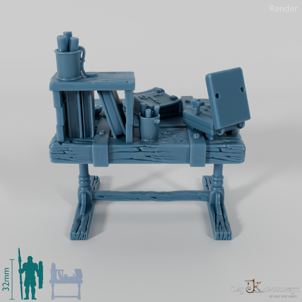 Candle foundry - work table