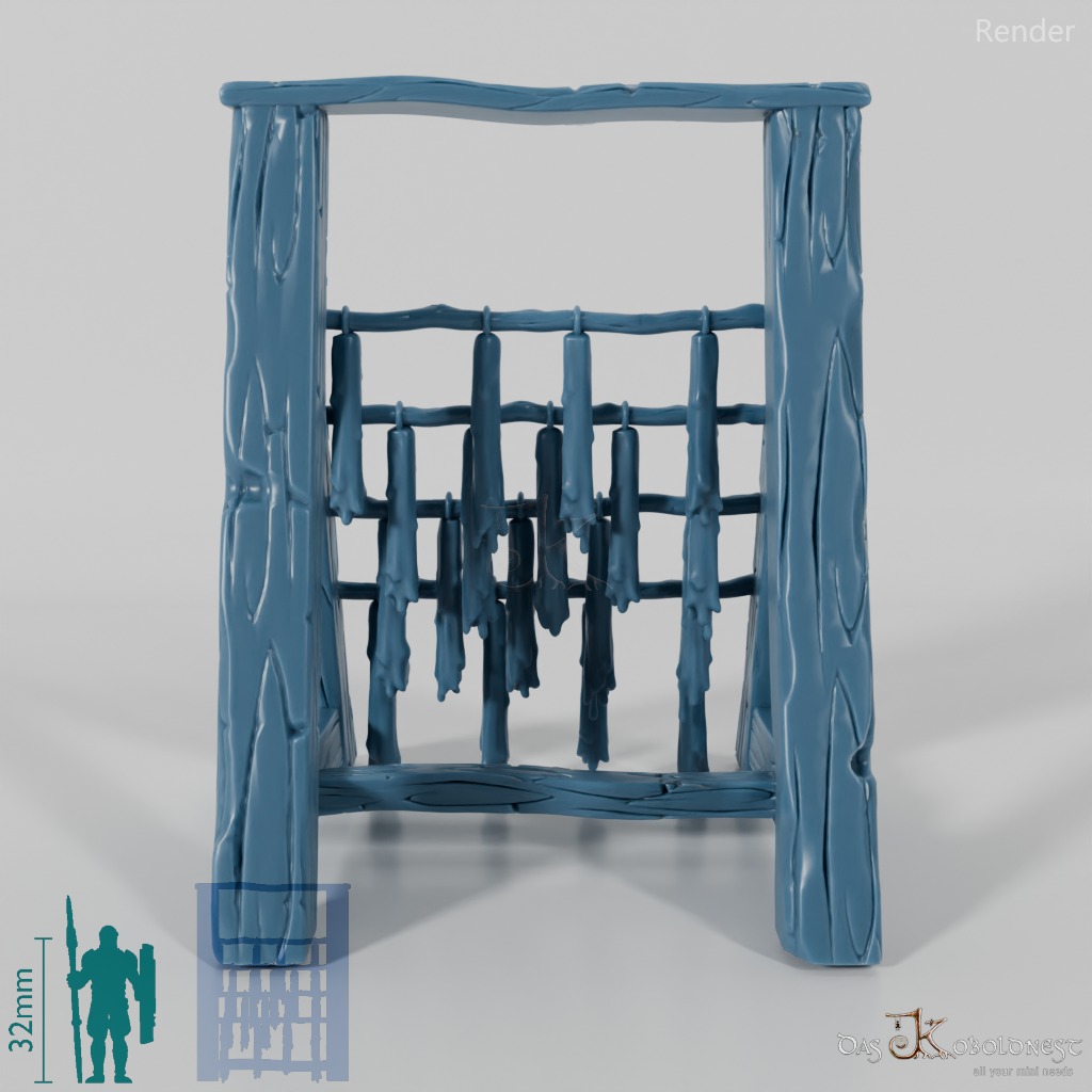 Candle foundry - drying rack A