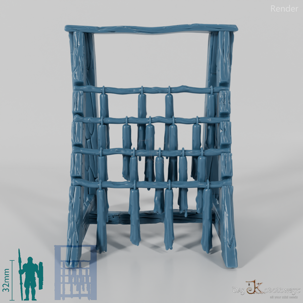 Candle foundry - drying rack A