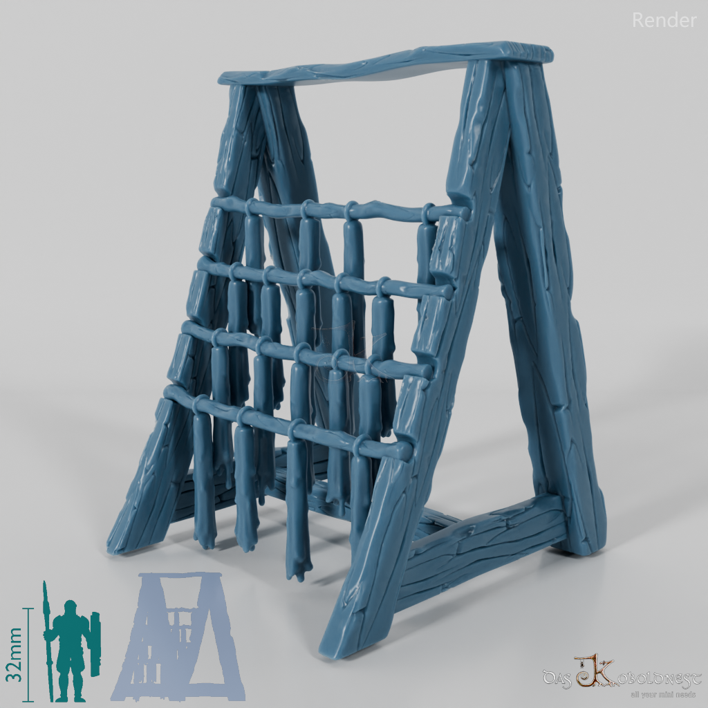 Candle foundry - drying rack A