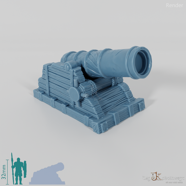 Siege cannon