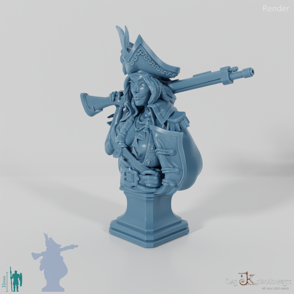 Bust - Pirate Captain