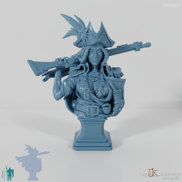 Bust - Pirate Captain