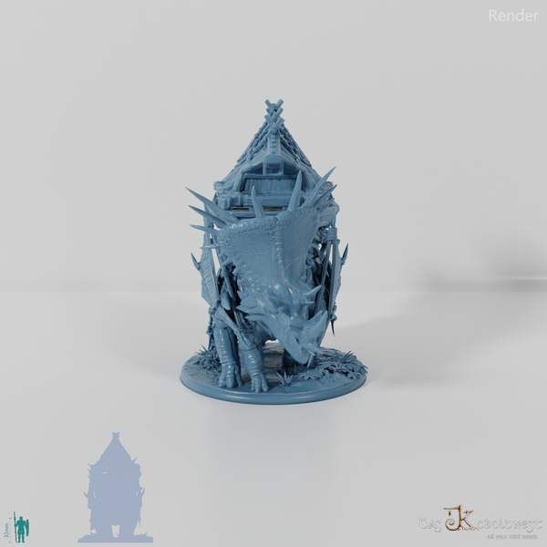 Brutaceratops A mit Rückenplattform