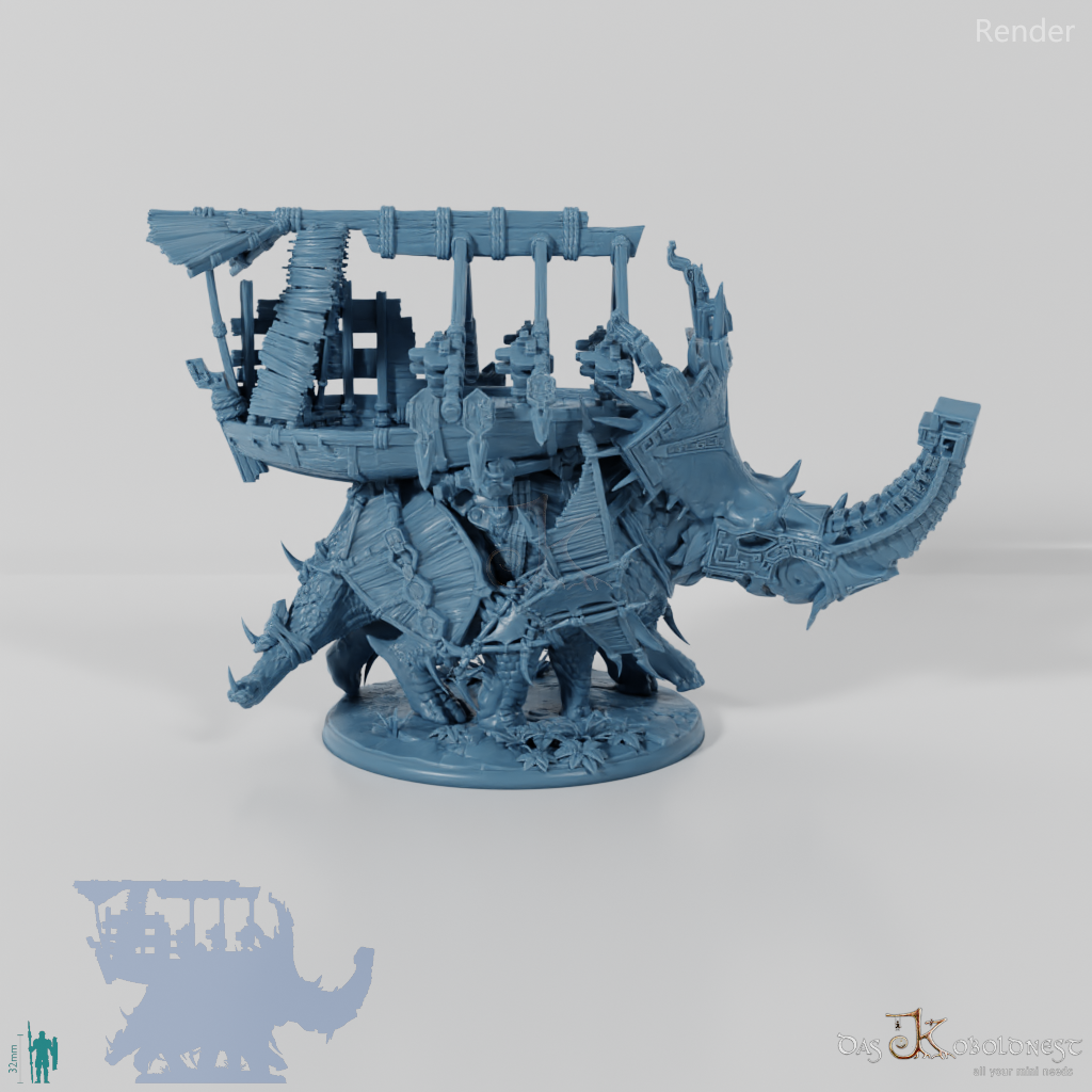 Brutaceratops C with dorsal platform